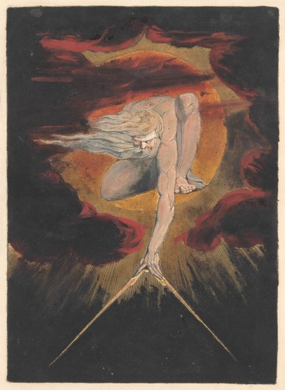 Europe. A Prophecy, Plate 1, Frontispiece by William Blake